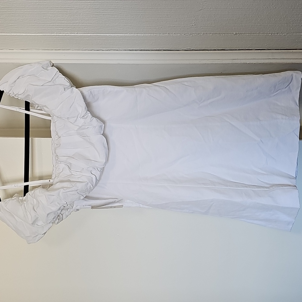 NWT A New Day Ruffle Mini A-Line White Size 4 - Picture 6 of 10